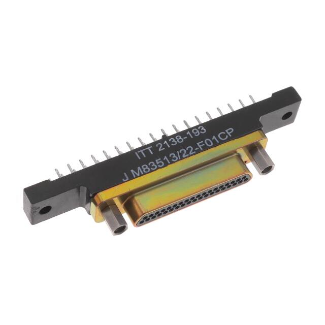 M83513/22-F01CP ITT Cannon, LLC  Ensembles de connecteurs D-Sub